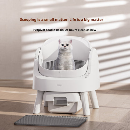 Furbit™ Open Automatic Self‑Cleaning Cat Litter Box