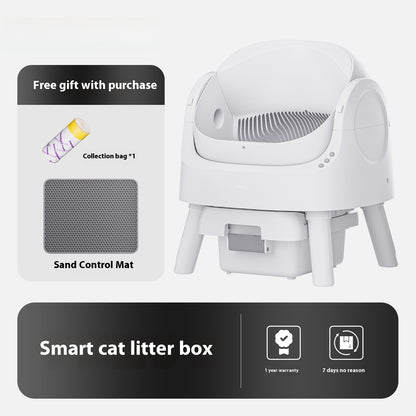 Furbit™ Open Automatic Self‑Cleaning Cat Litter Box