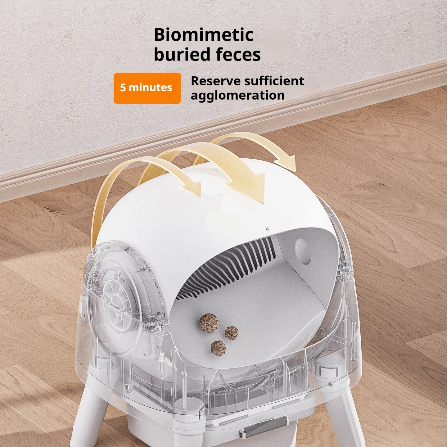 Furbit™ Open Automatic Self‑Cleaning Cat Litter Box